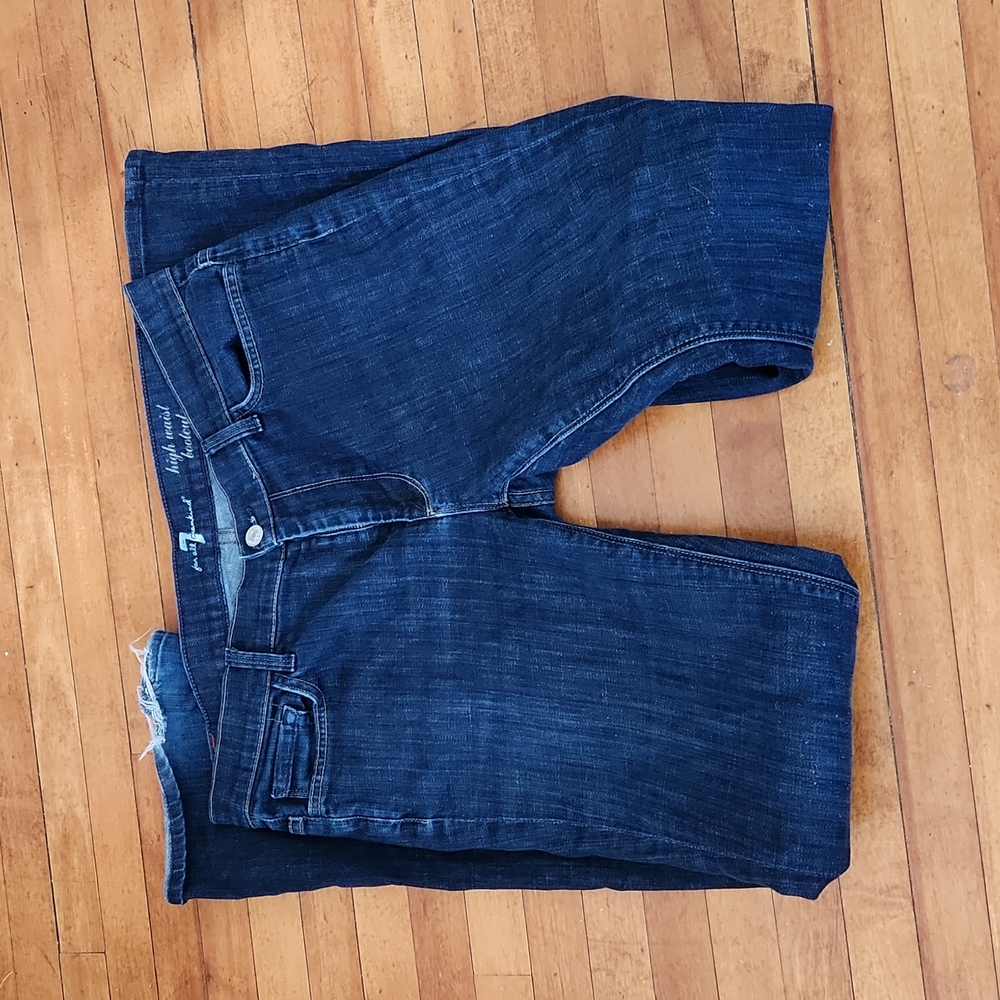 7 For All Mankind Women's Blue Jeans